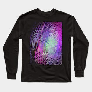 swirl zigzag abstraction Long Sleeve T-Shirt